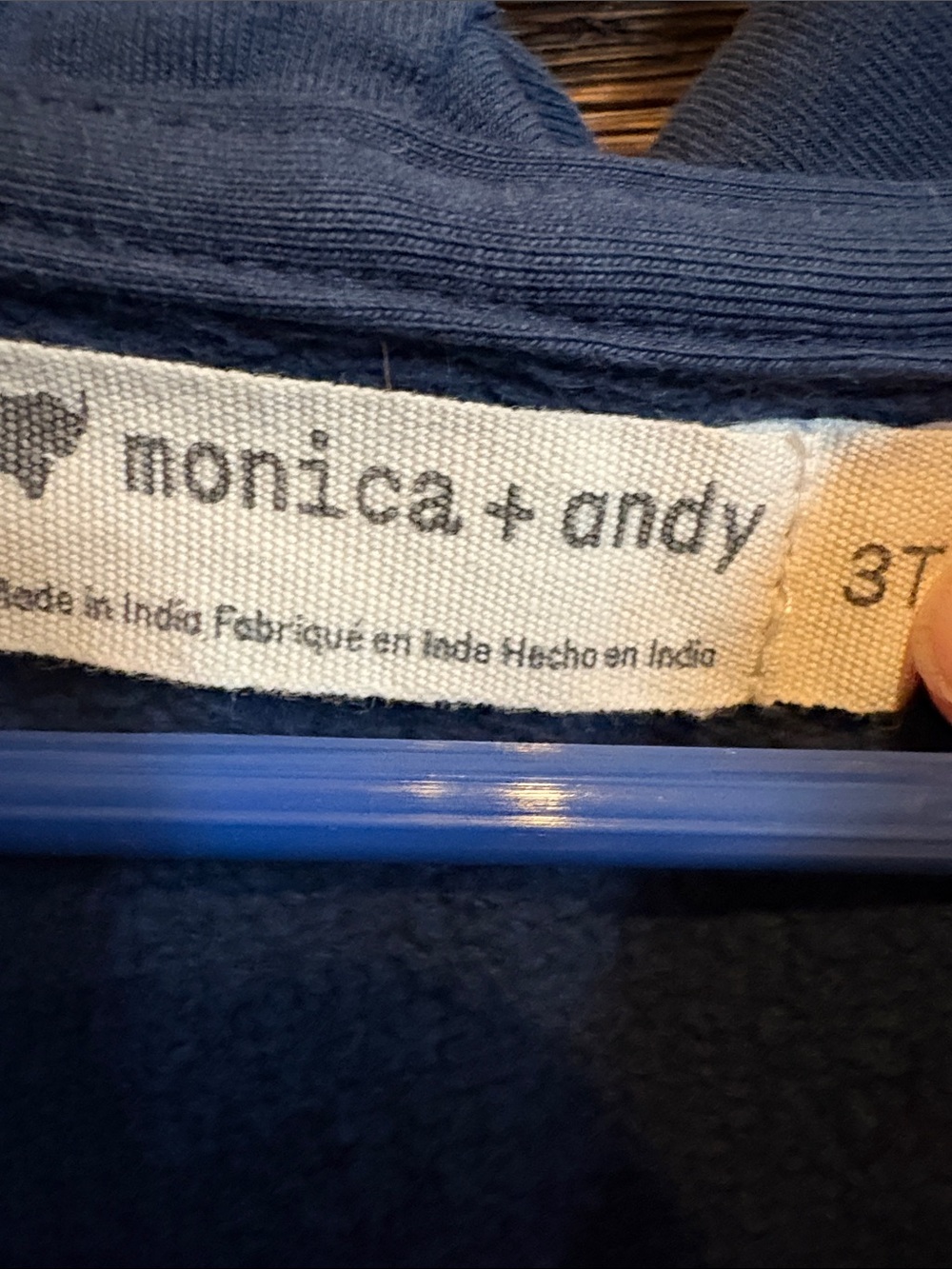 Monica+Andy Football Hoodie - Picture 5 of 6